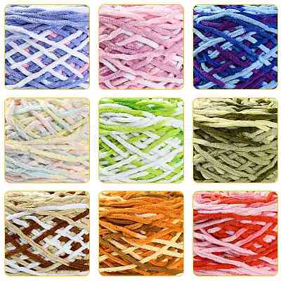 4 Bundles Polyester Yarn FB-FSB9EF-01A-1