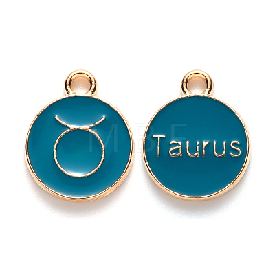 Alloy Enamel Pendants LS-ENAM-S124-01A-05C-1