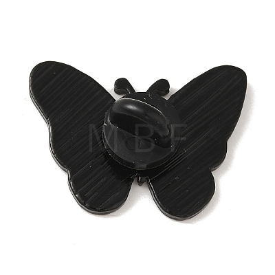 Butterfly Black Aolly Brooches JEWB-U004-06EB-02-1