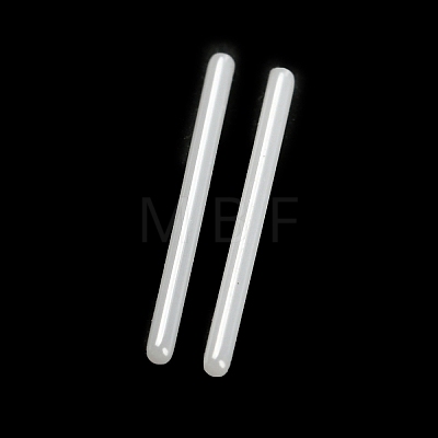 Hypoallergenic Bioceramics Zirconia Ceramic Straight Bar Stud Earrings AJEW-Z014-05C-1