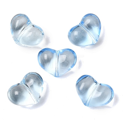 Transparent Glass Beads GLAA-F132-02I-1