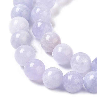 Natural Dyed White Jade Beads Strands G-M402-C03-06-1