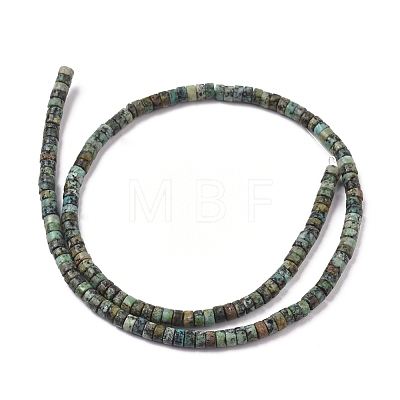 Natural African Turquoise(Jasper) Beads Strands G-F631-A29-1