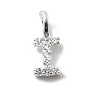 925 Sterling Silver with Cubic Zirconia Charms STER-Q004-01I-S-1