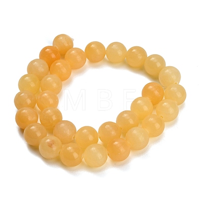 Natural Yellow Calcite Beads Strands GG-CBAA3AB-02-12mm-1