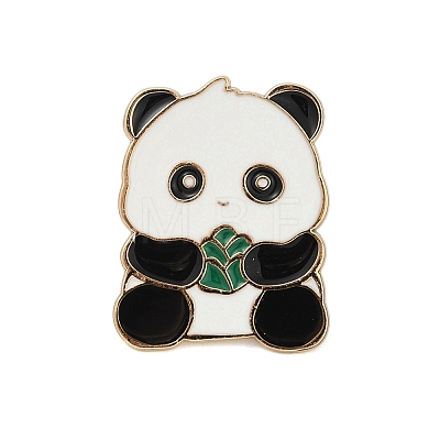 Panda Theme Enamel Pins JEWB-J006-02B-KCG-1