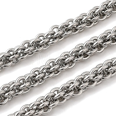 304 Stainless Steel Wheat Chains CHS-K024-09P-1
