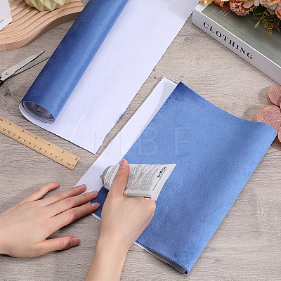 2M Velvet Book Covers DIY-WH0491-88A-05-1