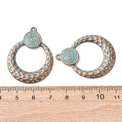 Tibetan Style Alloy Pendants FIND-B055-02E-1