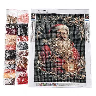 DIY Christmas Theme Diamond Painting Kits DIY-U002-02G-1