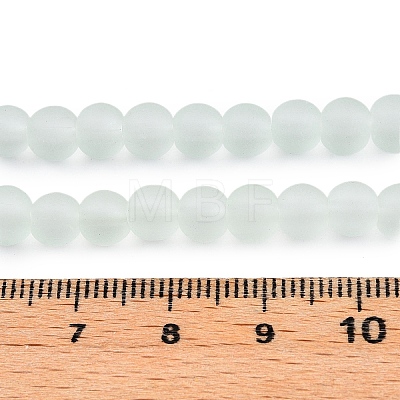 Transparent Glass Bead Strands GLAA-S031-4mm-29-1