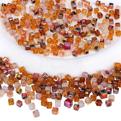 2 Bags Imitation Artificial Crystal Glass Beads GLAA-SZ0001-95B-05-1