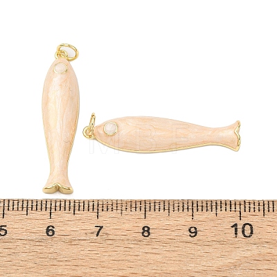 Brass Pendants KK-D019-29C-04G-1