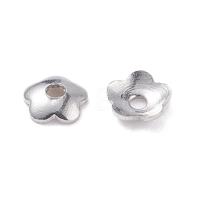 5-Petal 316 Surgical Stainless Steel Bead Caps STAS-XCP0001-61-1