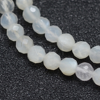 Natural White Moonstone Beads Strands G-E411-07-2mm-1