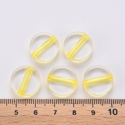 Transparent Acrylic Beads TACR-S154-09A-81-1