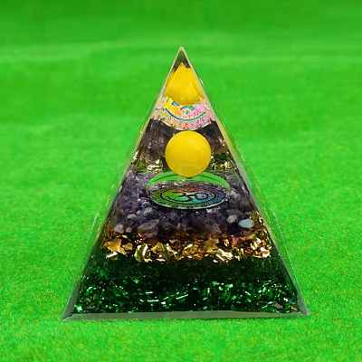 Orgonite Pyramid Resin Energy Generators PW-WGF1BDE-01-1