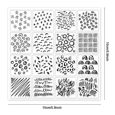 PVC Plastic Stamps DIY-WH0372-0041-1