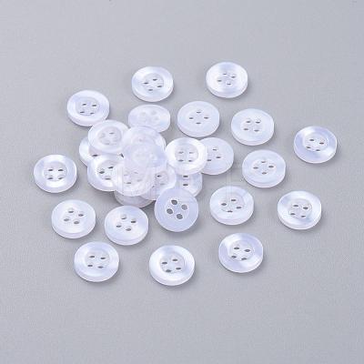 4-Hole Plastic Buttons BUTT-S020-11-11.5mm-1