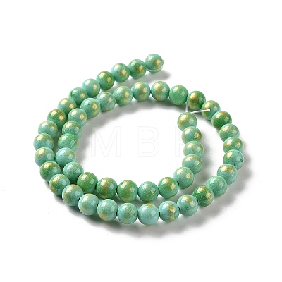 Natural Jade Beads Strands G-F670-A27-8mm-1