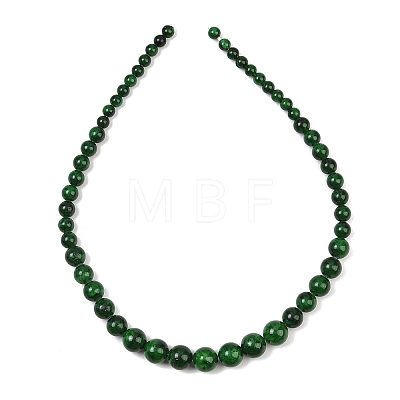 Natural Mashan Jade Graduated Beads Strands GG-CBA2AE1-A08-1