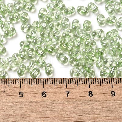 Baking Glass Seed Beads SEED-K009-07A-06-1