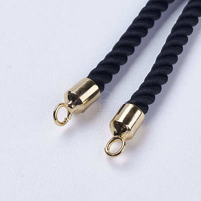 Nylon Twisted Cord Bracelet Making X-MAK-F018-04G-RS-1
