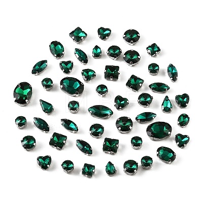 Glass Rhinestone Sew on Rhinestone RB-CBA33FD-01P-02-1