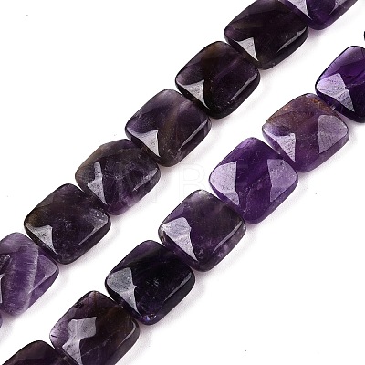 Natural Amethyst Beads Strands G-T138-168-1