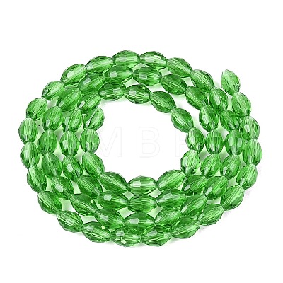 Transparent Glass Beads Strands GLAA-N071-01A-A10-1