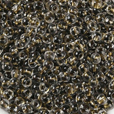 Transparent Inside Colours Glass Seed Beads SEED-A032-04M-1