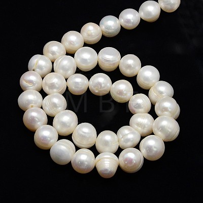 Grade A Natural Cultured Freshwater Pearl Beads Strands PEAR-L001-A-10-01-1