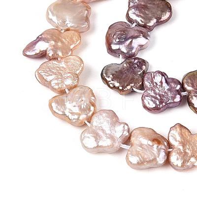 Natural Baroque Keshi Pearl Beads Strands PEAR-N020-P41-02B-1
