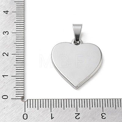 304 Stainless Steel Pendants SA-CBA34D4-01A-P-1