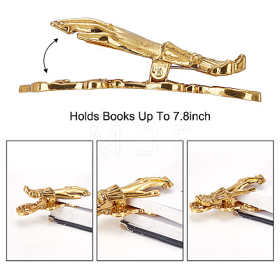 Alloy Bookmark Clips AJEW-WH0528-11B-1