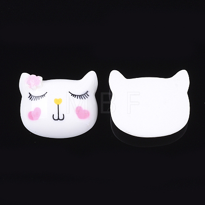 Resin Kitten Cabochons X-CRES-Q210-04A-1