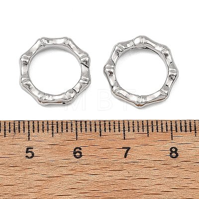 SHEGRACE Brass Spring Gate Ring XGRQ58042-757P-1