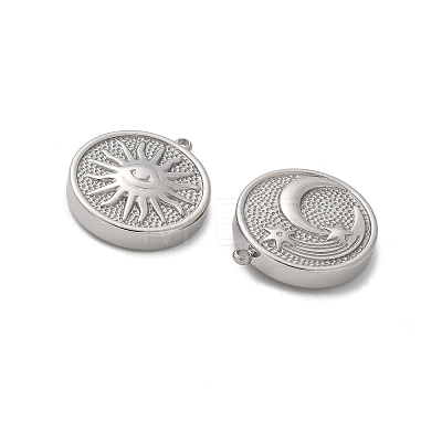 304 Stainless Steel Pendants STAS-L022-498P-1