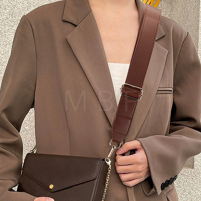 Imitation Leather Adjustable Wide Bag Handles FIND-WH0126-323A-1