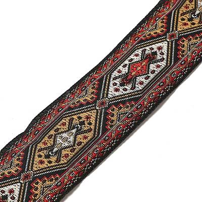 Ethnic Style Polyester Ribbon OCOR-WH0077-37C-1