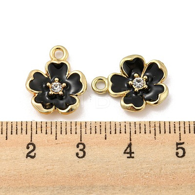 Alloy Enamel Pendants ENAM-D063-01G-07-1