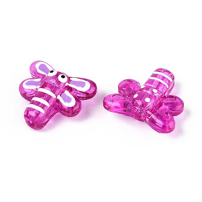 Handmade Lampwork Enamel Beads LAMP-T023-26F-1