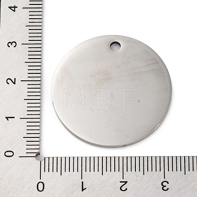 Anti-Tarnish 201 Stainless Steel Pendants STAS-R002-01P-18-1