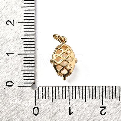 Brass Charms KK-Q043-06G-03-1