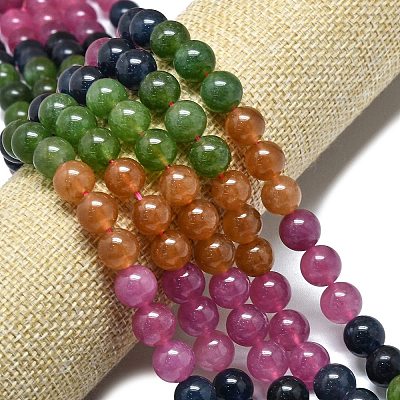 Natural Malaysia Jade Beads Strands G-L645-C01-14mm-11-1