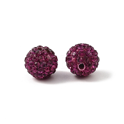 Pave Disco Ball Beads LS-RB-H258-10MM-502-1