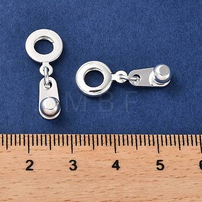 Rack Plating Brass Charms KK-Q807-06S-1