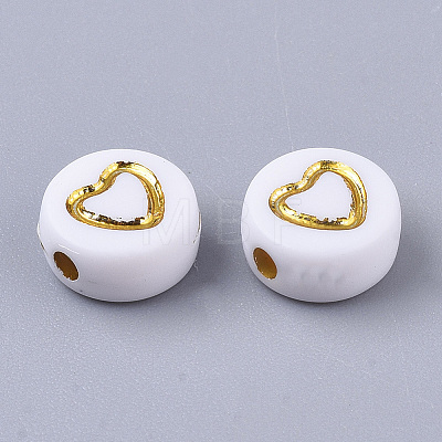 Plating Acrylic Beads LS-PACR-Q112-08-1