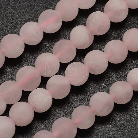 Natural Rose Quartz Beads Strands G-D670-10mm-1