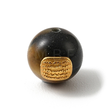 Natural Tiger Eye Beads KK-D262-01G-04-1